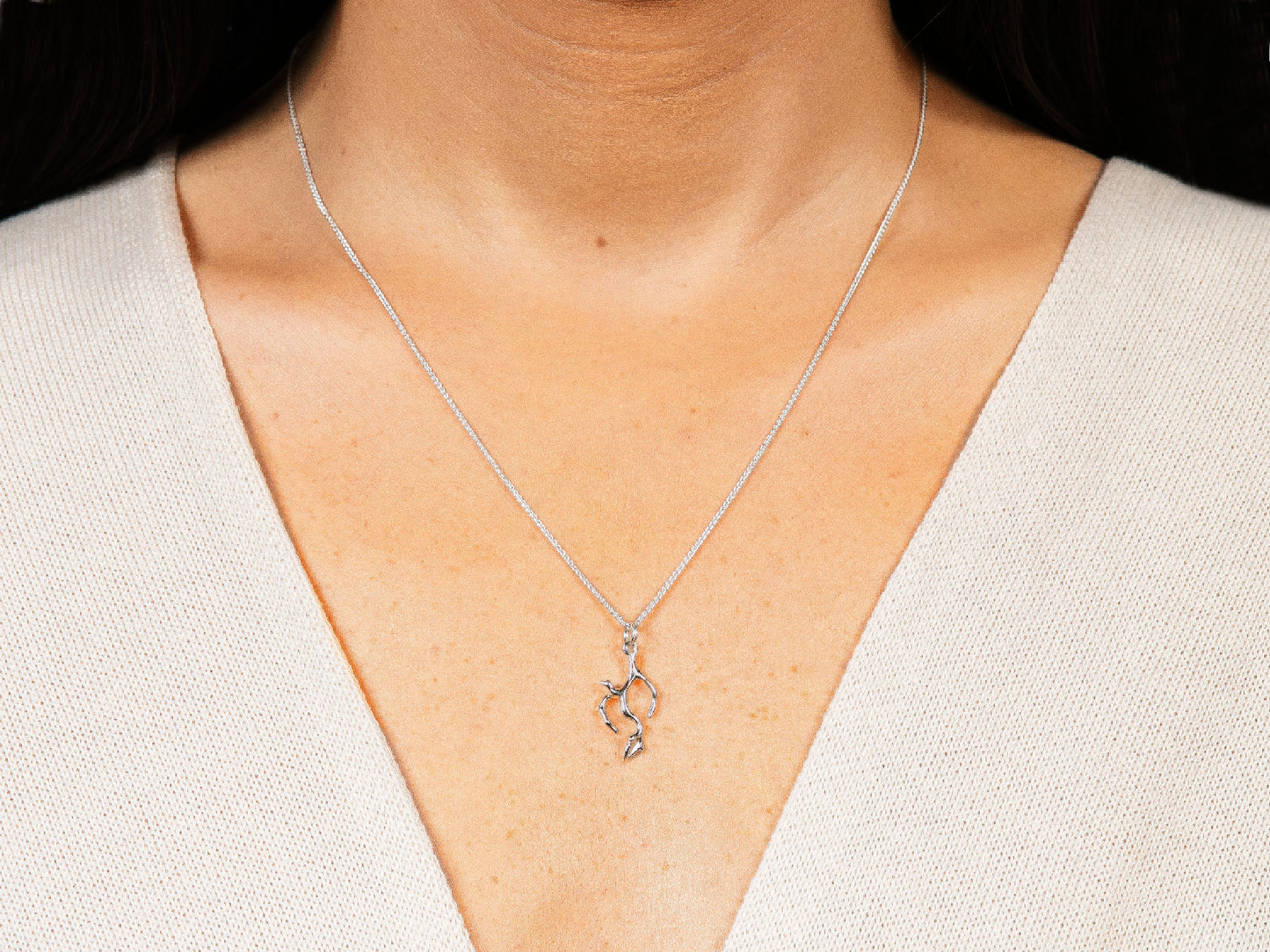 Collier Corail 22mm en Argent