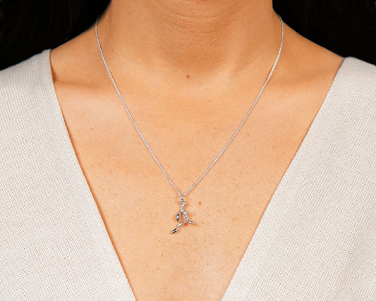 Collier Brindille 22mm en Argent