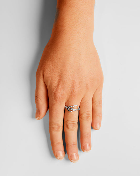 Jonc Corail Simple en Argent