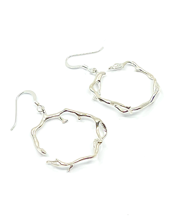 Boucles d'oreilles Petite Gitane en argent